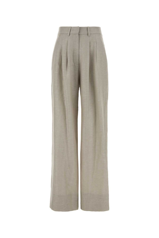 Sand twill wide-leg Frankie pant PT TORINO (CDVSFKZ00STDSD81)