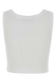 White cotton tank top Multicolor DOLCE & GABBANA (F8W42TFU7AV)