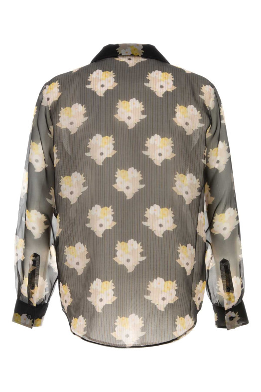 SHIRT COMF.FENDI BOUQ.+TH.STR. Black FENDI (FS1357AYX7)