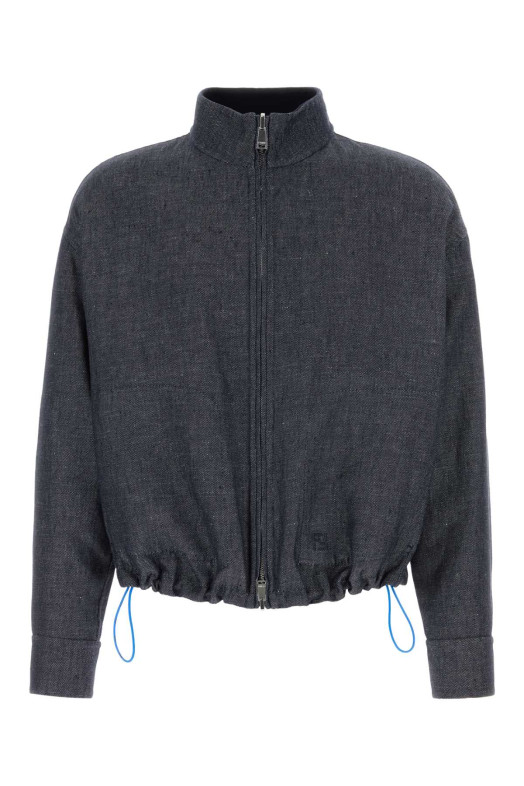 Denim reversible jacket FENDI (FW1433AYUD)