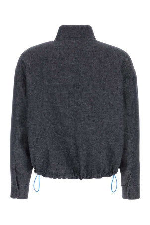 Denim reversible jacket FENDI (FW1433AYUD)