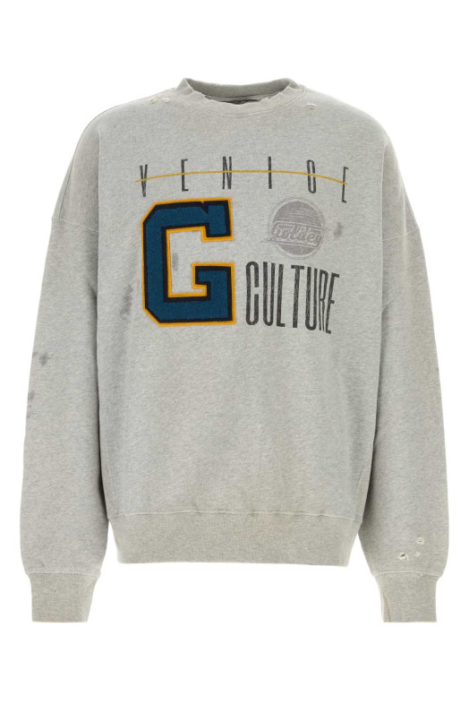 Grey cotton sweatshirt GOLDEN GOOSE DELUXE BRAND (GUP02175P002409)