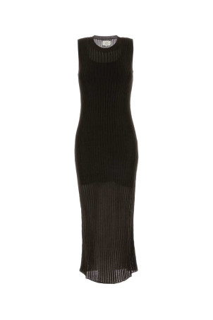 Chocolate knit Icaria dress Brown LOULOU DE SAISON (ICARIA)