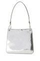Silver leather Otto shoulder bag JIL SANDER (J08ZH0095P9047)