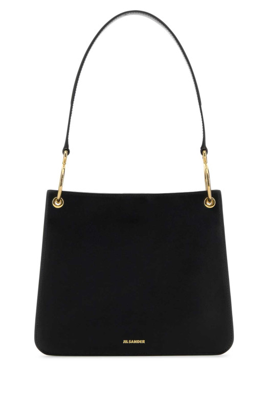 Black leather Otto shoulder bag JIL SANDER (J08ZH0095P9050)