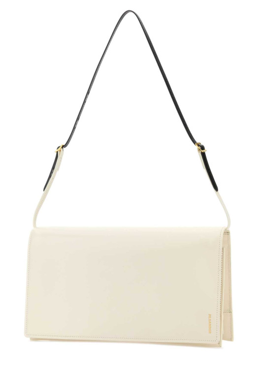 Средняя сумка через плечо из белой кожи JIL SANDER (J08ZH0099P9054)