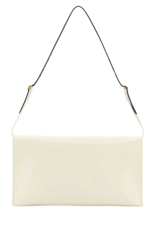 Средняя сумка через плечо из белой кожи JIL SANDER (J08ZH0099P9054)