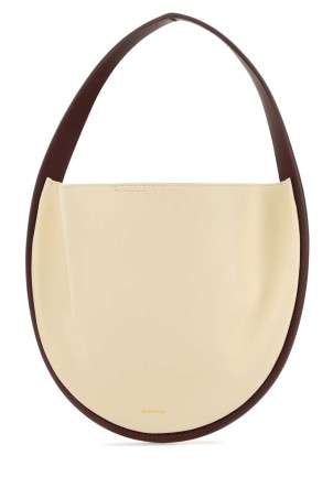 Ivory leather Pivot shoulder bag JIL SANDER (J08ZH0103P9166)