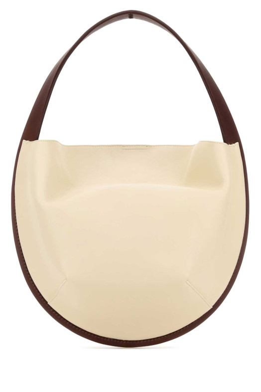Ivory leather Pivot shoulder bag JIL SANDER (J08ZH0103P9166)
