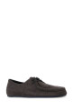 Dark grey suede lace-up shoes Green JIL SANDER (J32ZJ0022P7692)