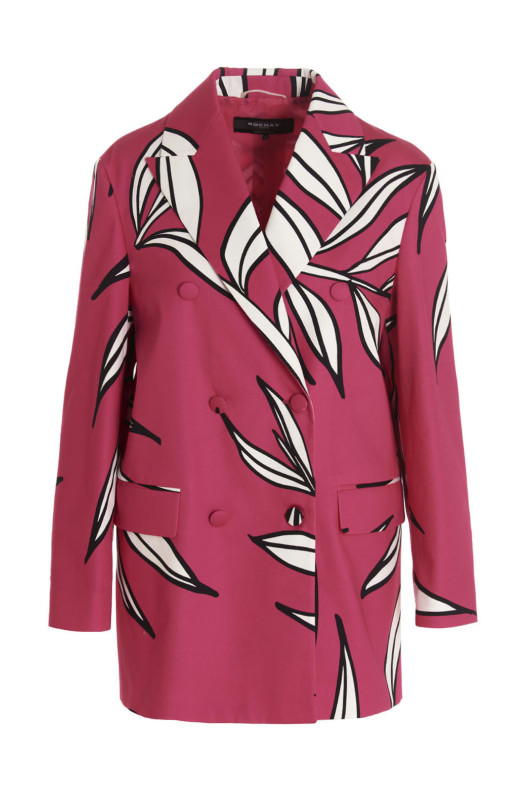 Блейзер з квітковим принтом Fuchsia ROCHAS (ROWW15014ARW150X673)