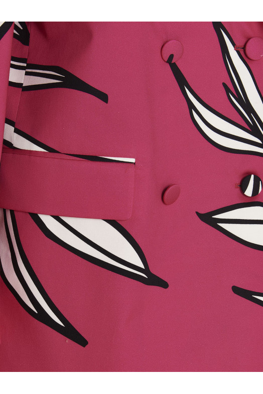 Блейзер з квітковим принтом Fuchsia ROCHAS (ROWW15014ARW150X673)