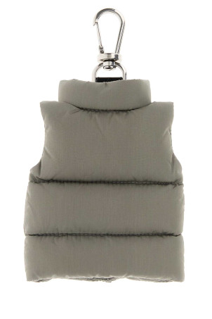 Grey fabric key ring MONCLER (L109A6F00002M7726)