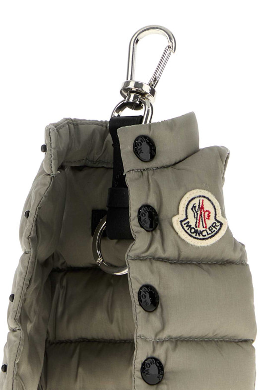 Grey fabric key ring MONCLER (L109A6F00002M7726)
