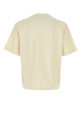 Cream cotton t-shirt White STONE ISLAND (L1S152100017S0X16)