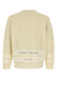 Cream cotton blend sweater STONE ISLAND (L1S155100043S00XG)