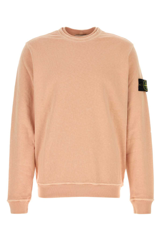 Peach cotton sweatshirt STONE ISLAND (L1S156100034S0060)