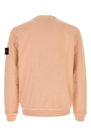 Peach cotton sweatshirt STONE ISLAND (L1S156100034S0060)