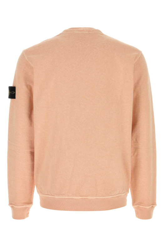 Peach cotton sweatshirt STONE ISLAND (L1S156100034S0060)