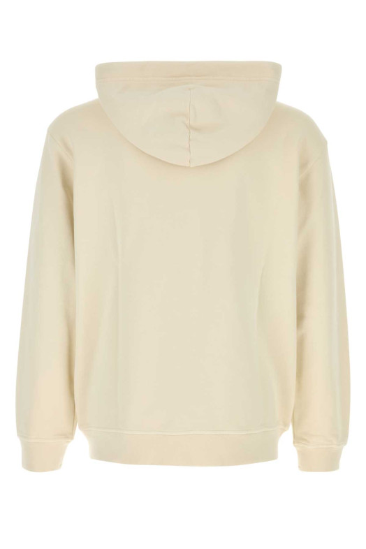 Cream cotton sweatshirt White STONE ISLAND (L1S156100054S0X31)