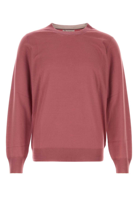 Dark pink wool blend sweater BRUNELLO CUCINELLI (M2400100)