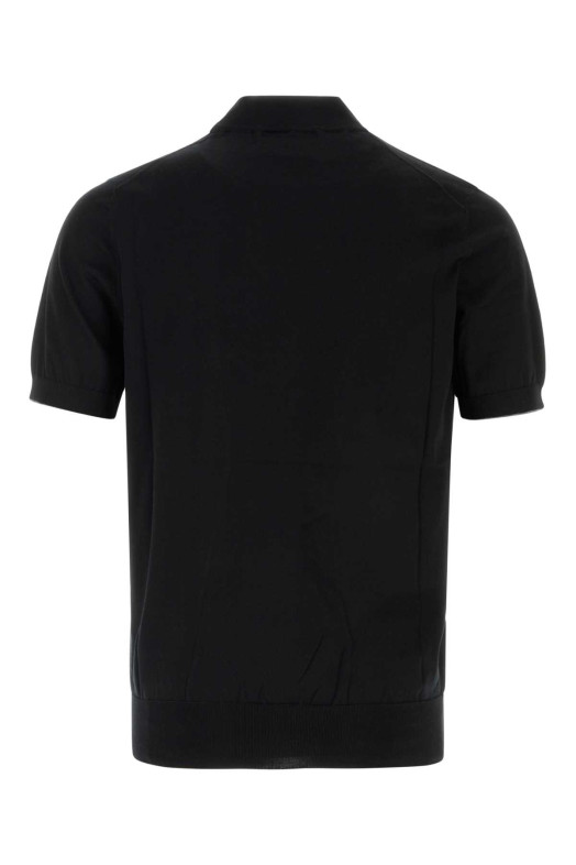 Black knit t-shirt BRUNELLO CUCINELLI (M29800104)