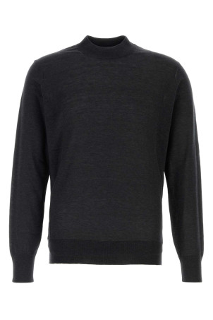 Slate silk blend sweater BRUNELLO CUCINELLI (MNB805414)