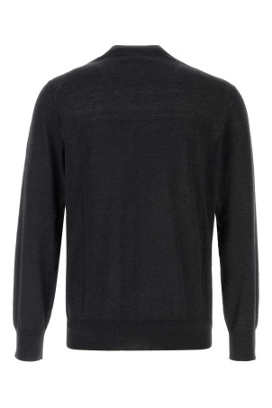 Slate silk blend sweater BRUNELLO CUCINELLI (MNB805414)