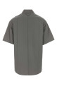 Dark grey poplin shirt PRADA (P411JSOOO1XV2)