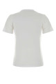 White cotton t-shirt MAISON KITSUNE (PW00115KJ7026)