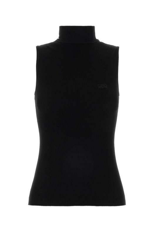 Black knit top Black LOEWE (S540Y55K74)