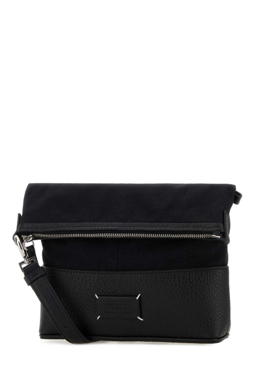 Black canvas 5ac clutch MAISON MARGIELA (SB1WG0088P8833)