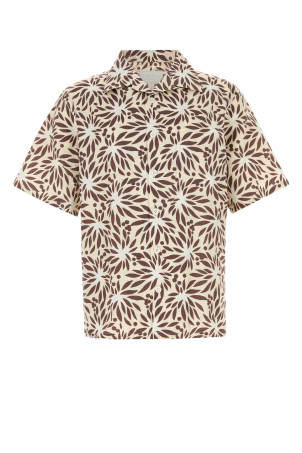 Printed cotton blend shirt PRADA (UCS414SUMO19GY)