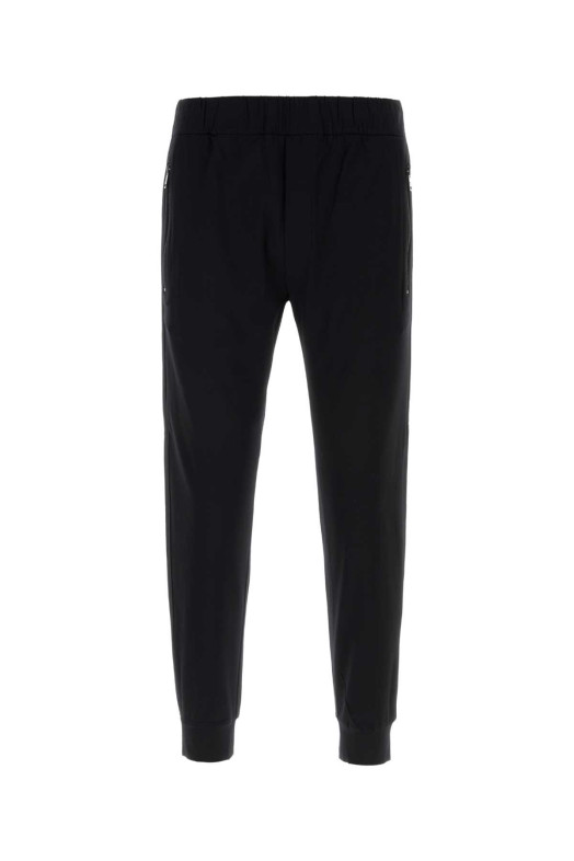 Black stretch cotton pant Black PRADA (UJP209SWMO152Z)