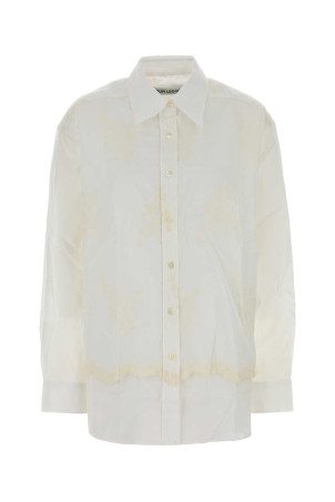 White cotton oversize shirt OUR LEGACY (W2262PIC)