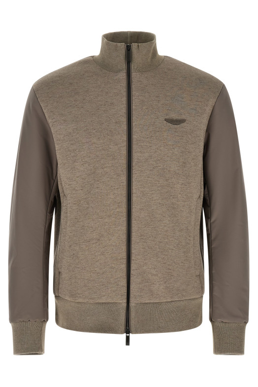 BOSS x Aston Martin 'Shepherd 242' bomber jacket Gray
