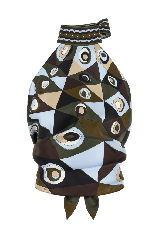 'Occhi' top Multicolor