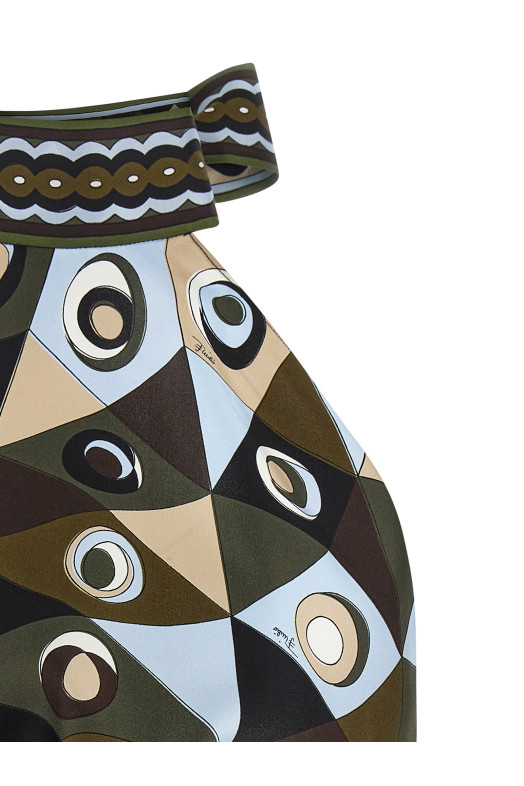 'Occhi' top Multicolor