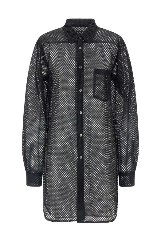 Mesh shirt Black