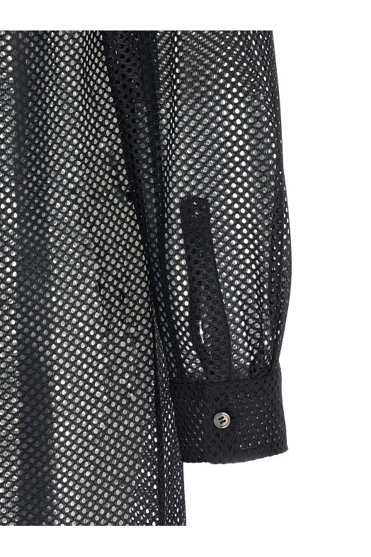 Mesh shirt Black