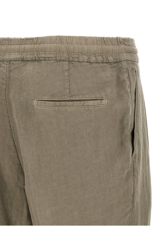 Linen trousers Green