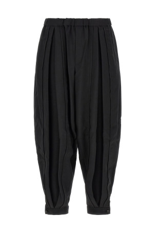 Barrel leg pants Black