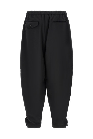 Barrel leg pants Black