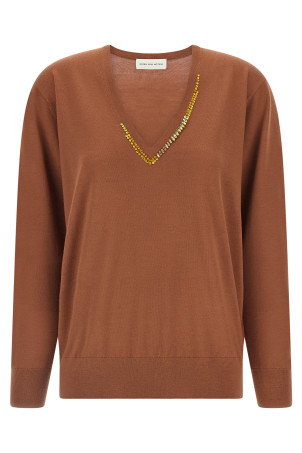 Свитер «Tuomas» коричневого цвета 2610112043700700