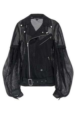 Mesh jacket Black