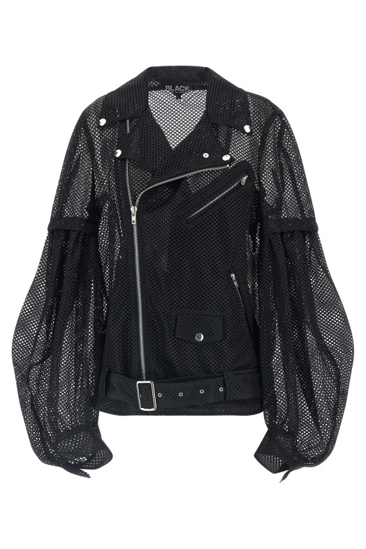 Mesh jacket Black