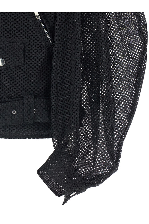 Mesh jacket Black