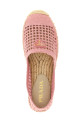 Crochet knitted espadrilles Pink