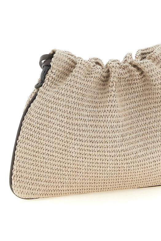 'BC Duo' pouch Beige