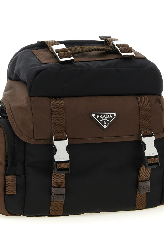 Re-Nylon shoulder strap Multicolor